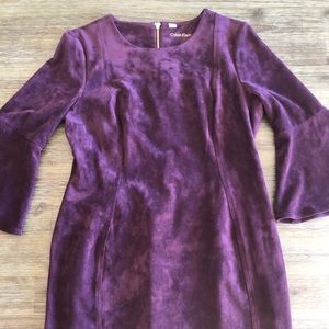 Calvin Klein midi-length dress, Amethyst, Size 14